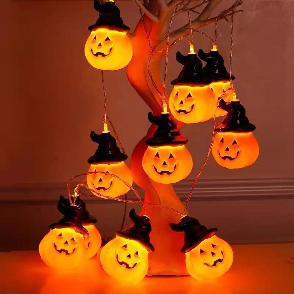 Halloween : Classic Pumpkin LED Light