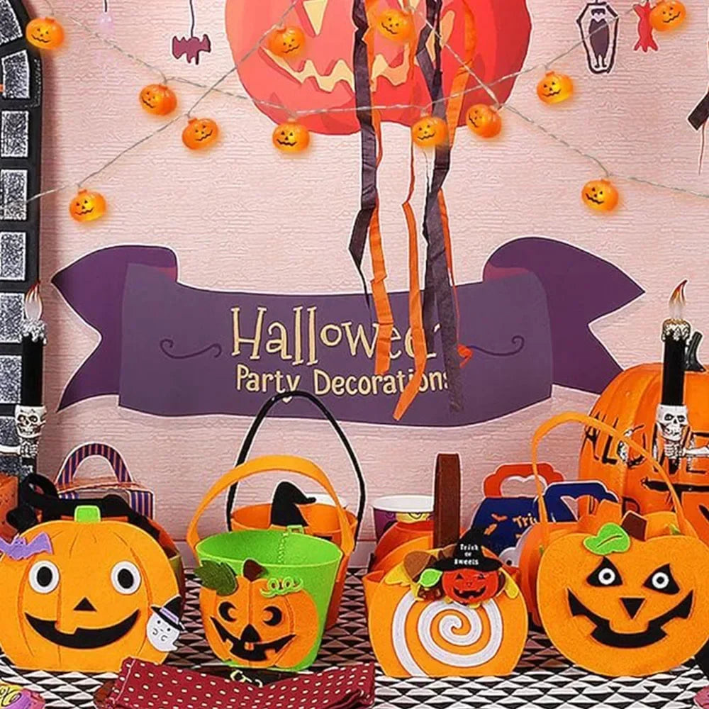 Halloween : Pumpkin String Light LED