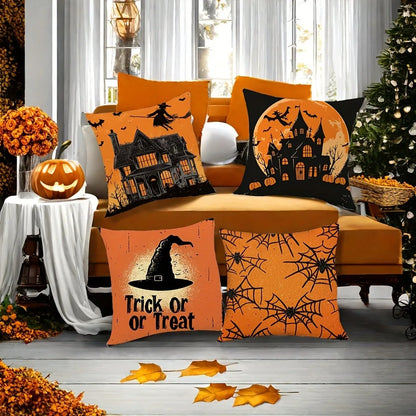 Halloween : Witch Hats, Haunted Houses & Spider Webs