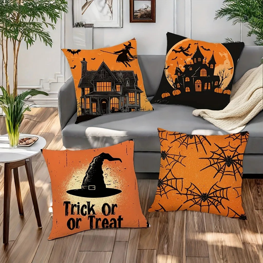 Halloween : Witch Hats, Haunted Houses & Spider Webs