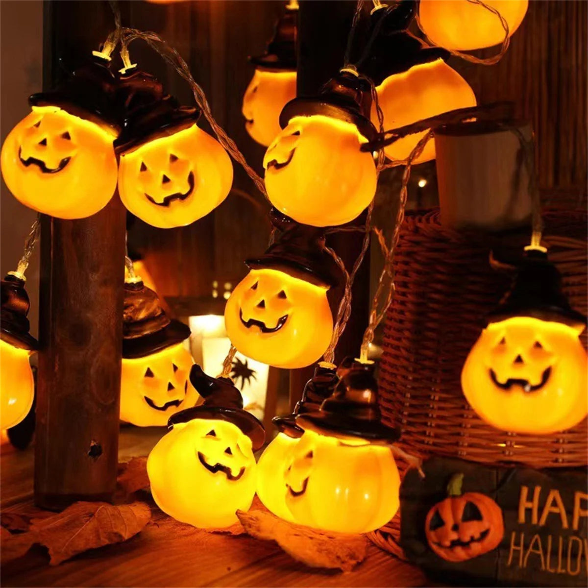 Halloween : Classic Pumpkin LED Light