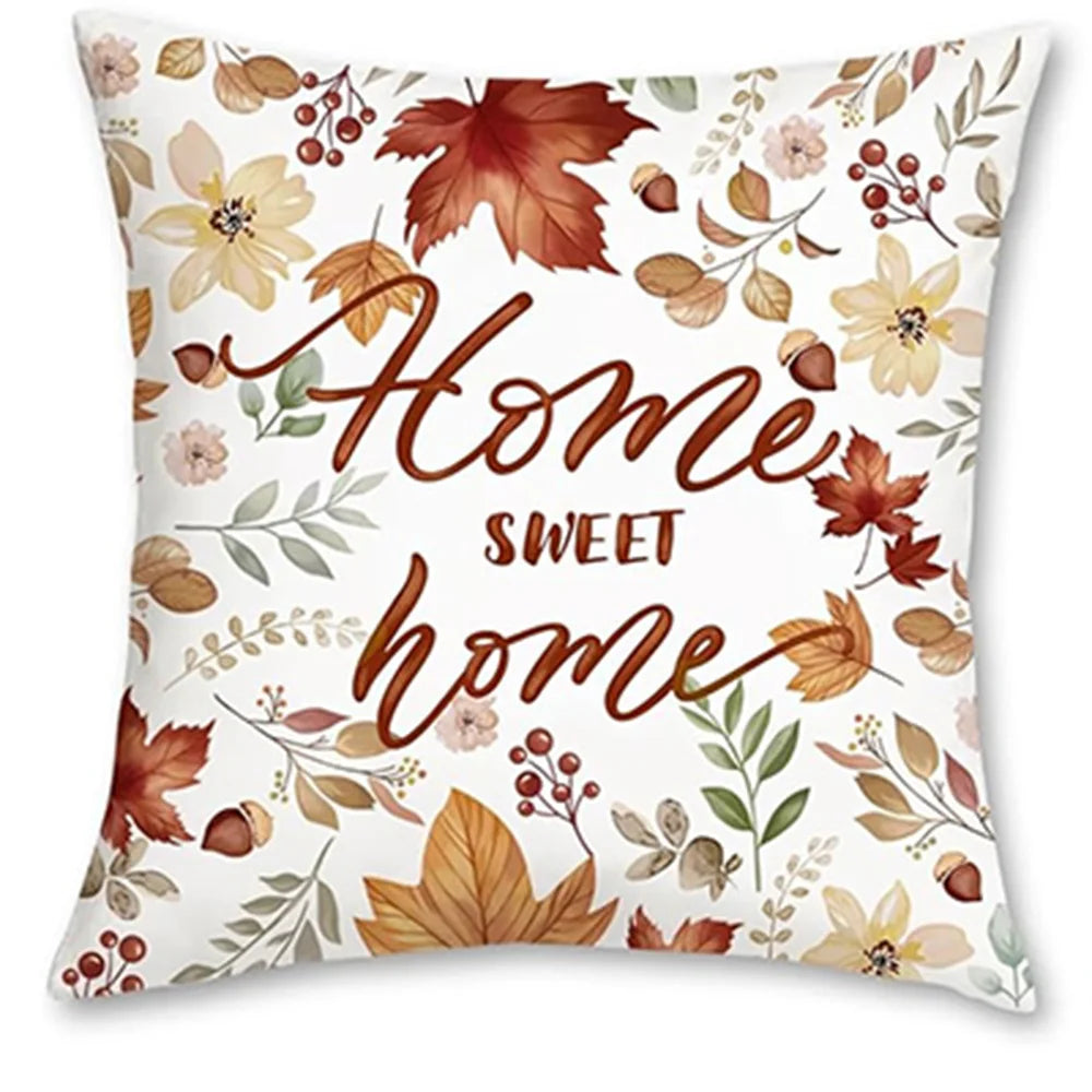Autumn Harvest Pillow Covers Set