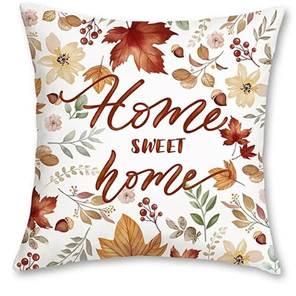Autumn Harvest Pillow Covers Set
