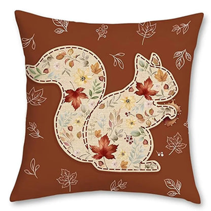 Autumn Harvest Pillow Covers Set