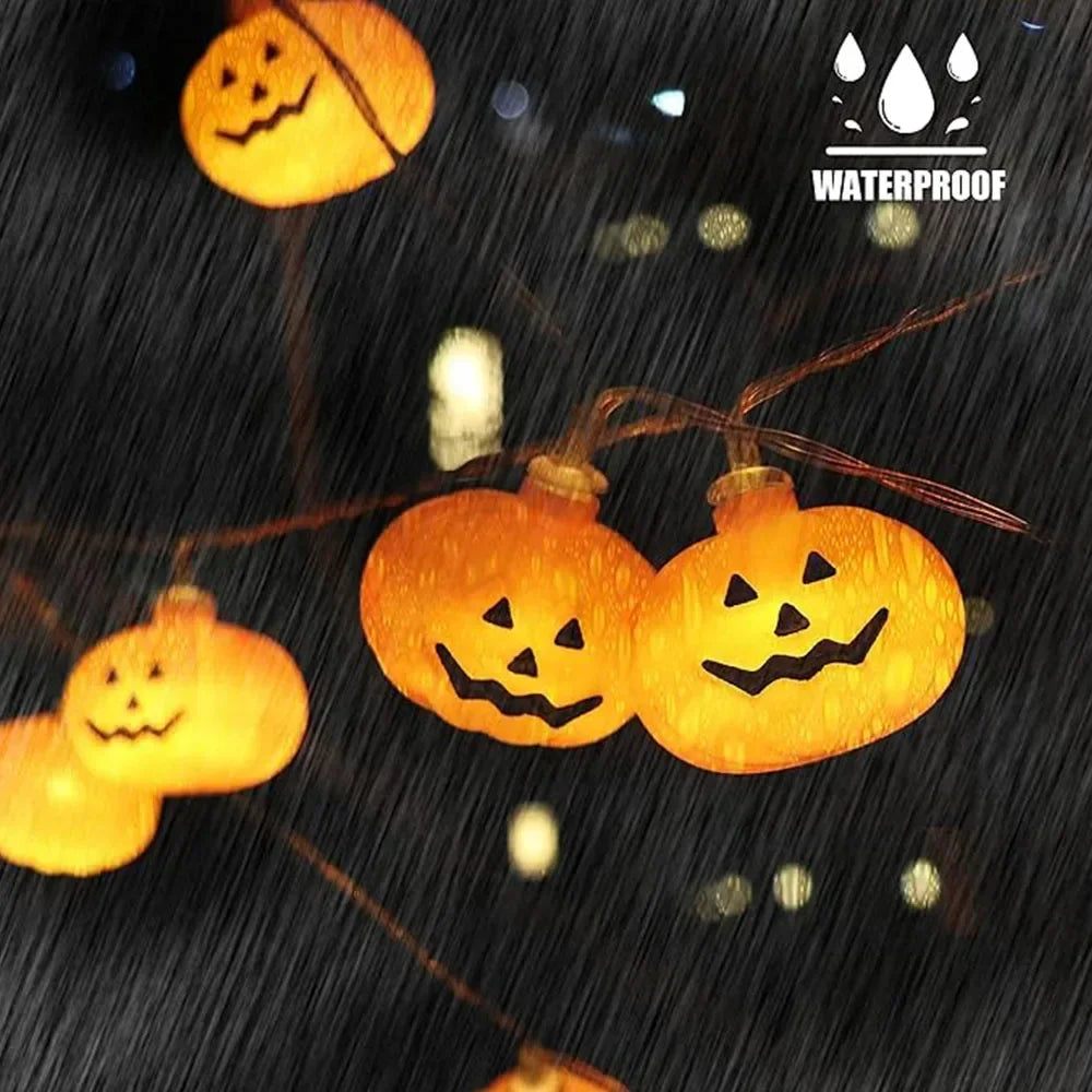 Halloween : Pumpkin String Light LED